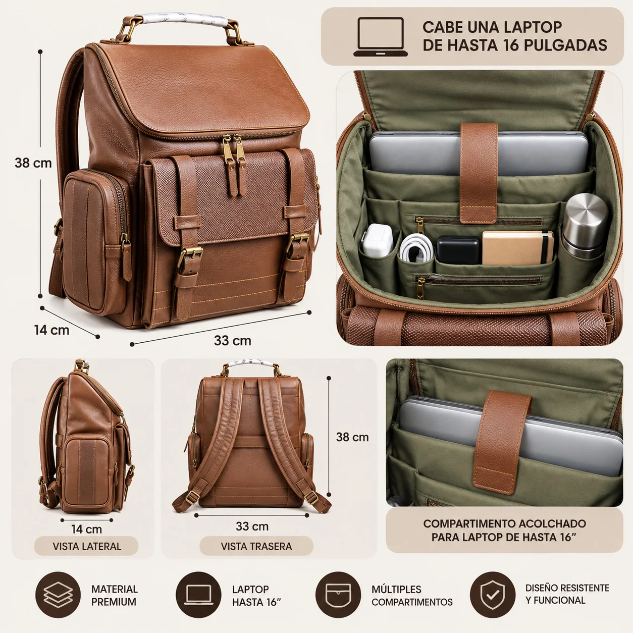 Bolso Vintage Cierre Lateral 6